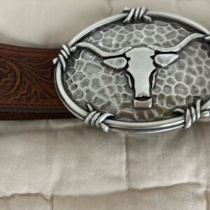 Men’s Artist Buckle and 34” belt